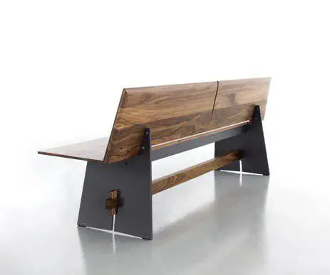 Contemporary garden bench